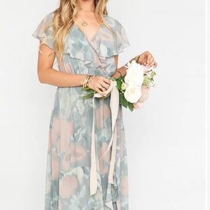 Show Me Your Mumu Sage I Do Floral dress - size L
